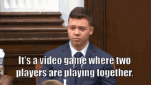 Rittenhouse Call Of Duty GIF - Rittenhouse Call Of Duty Its A Video Game Where Two Players Are Playing Together GIFs