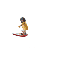 playmobil wave surfer hangloose surfing
