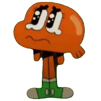 a cartoon character from the amazing world of gumball