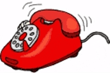 phone ringing telephone red phone