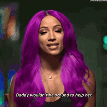 Sasha Banks Daddy Wouldnt Be Around To Help Her GIF - Sasha Banks Daddy Wouldnt Be Around To Help Her Charlotte Flair GIFs