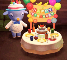 Animal Crossing Dizzy GIF - Animal Crossing Dizzy Happy Birthday GIFs
