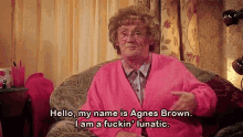 mrs browns boys agnes brown lunatic
