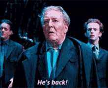 Hes Back GIF - Hes Back - Discover & Share GIFs