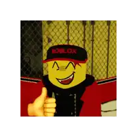a roblox character giving a thumbs up sign