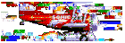 a pixel art of a red sonic the hedgehog airplane