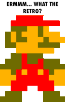 Mario Retro Sticker