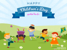 Happy Children'S Day Greetings GIF - Happy Children'S Day Greetings Kids GIFs