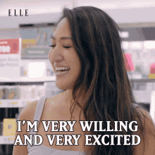 Im Very Willing And Very Excited Kristina Rodulfo GIF - Im Very Willing And Very Excited Kristina Rodulfo Beauty Haul GIFs