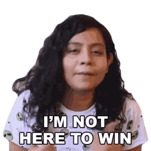 im not here to win sasha buzzfeed india i dont want to win im not looking for victory