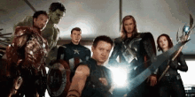Avengers Aim GIF - Avengers Aim You Came To The Wrong Neighborhood GIFs