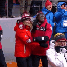 Cheering Luge GIF - Cheering Luge Canada GIFs