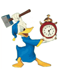 duck clock