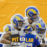 Los Angeles Rams Vs. Pittsburgh Steelers Pre Game GIF - Nfl National Football League Football League GIFs
