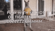 viral kangaroo lol funny pose