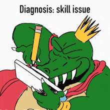 Skill Issue King K Rool GIF