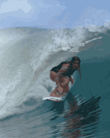 Surfing Caroline Marks GIF