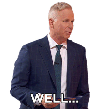 Well Gerry Dee Sticker - Well Gerry Dee Family Feud Canada Stickers