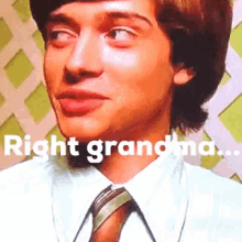 Right Grandma Nods GIF - Right Grandma Nods Yes GIFs