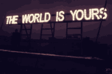 World Yours GIF - World Yours Ours GIFs