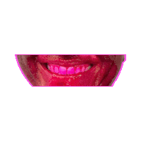 a close up of a woman 's mouth with pink lips