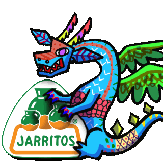 Jarritos Bones Dragon Sticker - Jarritos Bones Jarritos Dragon Stickers