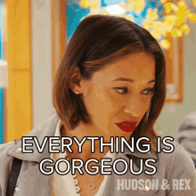 Everything Is Gorgeous Sarah Truong GIF - Everything Is Gorgeous Sarah Truong Hudson And Rex GIFs