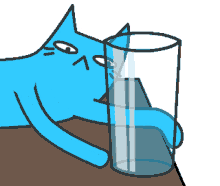 Cat Crazy Blue Cat GIF
