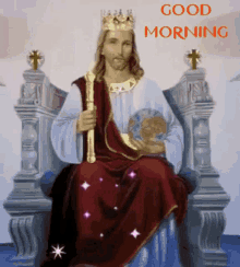Jesus King GIF - Jesus King Crown GIFs