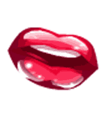 big lips lick lips sparkle red lips