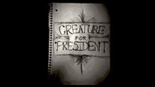 creature creature and the woods president trump music