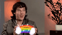 Benadryl Cucumberbatch GIF - Benedict Cumberbatch Happy Yes GIFs
