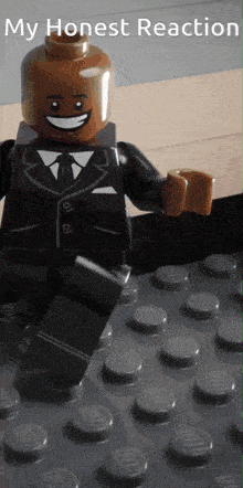 Black Lego Dude GIF