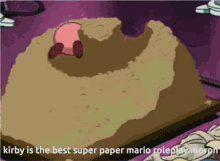 Kirby Sprp GIF - Kirby Sprp Super Paper Mario Roleplay GIFs