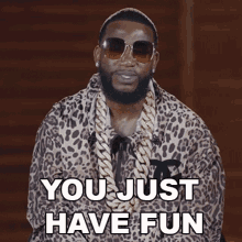 You Just Have Fun Gucci Mane GIF - You Just Have Fun Gucci Mane Enjoy Yourself GIFs