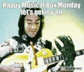 Genesis Monday GIF - Genesis Monday Musical Box Monday Let'S Get It Y'All GIFs