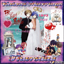 Kaimei Kaimei Marriage Thursday GIF - Kaimei Kaimei Marriage Thursday Kaito GIFs