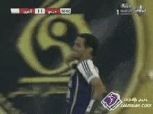 celebration yasser al qahtani al hilal saudi league soccer