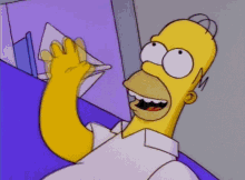 Simpson Homer Dorme Salutando GIF - Simpson Homer Dorme Salutando GIFs