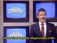 Final Jeopardy Category GIF - Jeopardy Alex Trebek Final Jeopardy GIFs