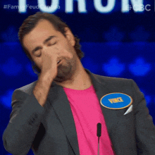 Disappointed Vince GIF - Disappointed Vince Family Feud Canada GIFs