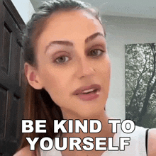 Be Kind To Yourself Tiffany Henriques GIF - Be Kind To Yourself Tiffany Henriques Be Patient With Yourself GIFs
