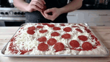 Adding Pepperoni Joshua Weissman GIF - Adding Pepperoni Joshua Weissman Homemade Pizza GIFs