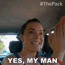 Yes My Man The Pack GIF - Yes My Man The Pack Well Done GIFs