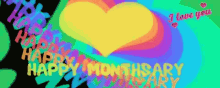 Happy Monthsary Hearts GIF - Happy Monthsary Hearts I Love You GIFs