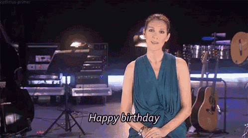 Happy birthday discount song celine dion