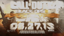 call of duty black ops is being released on august 27