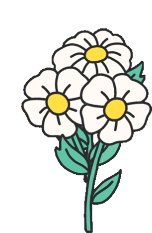 Bouquet Flower Sticker