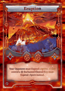 Eruption Volcano GIF
