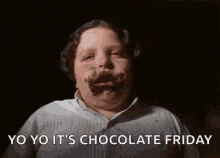 Fat Kid Eating GIF - Fat Kid Eating Chocolate GIFs